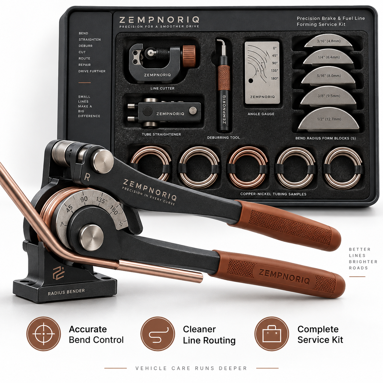ZEMPNORIQ Precision Brake & Fuel Line Forming Service Kit